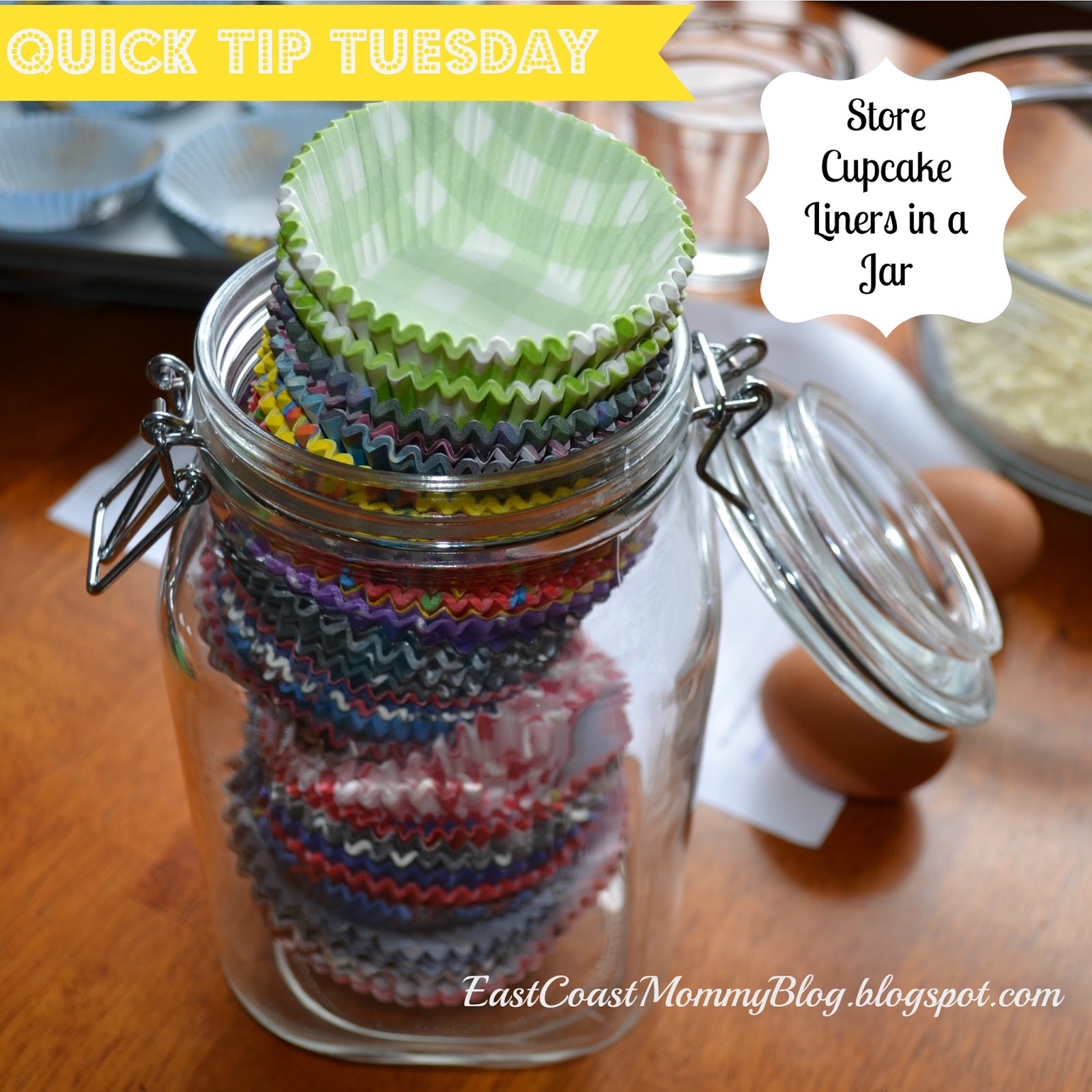 Easy Cupcake Liner Storage SavvyMom