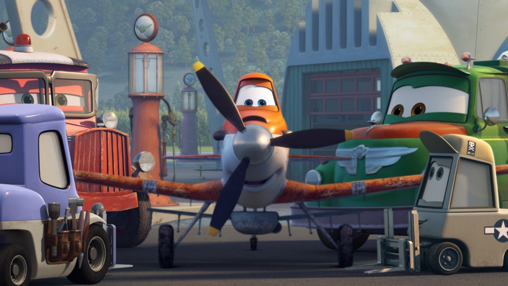 "PLANES" (L-R) DOTTIE, DUSTY and CHUG. ?2013 Disney Enterprises, Inc. All Rights Reserved.