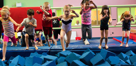 Keep the summer activity level going with fall sports programs, like the one at Starr Gymnastics. Find out more.