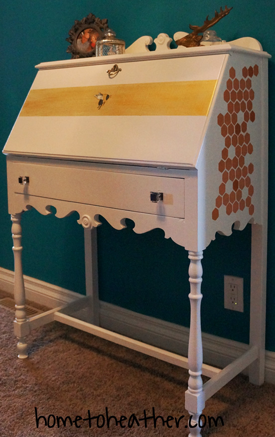 hand-painted-secretary-desk