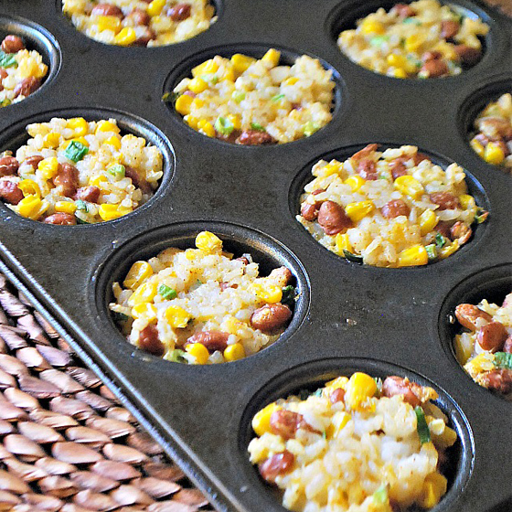 Rice and Bean Cakes Recipe - SavvyMom