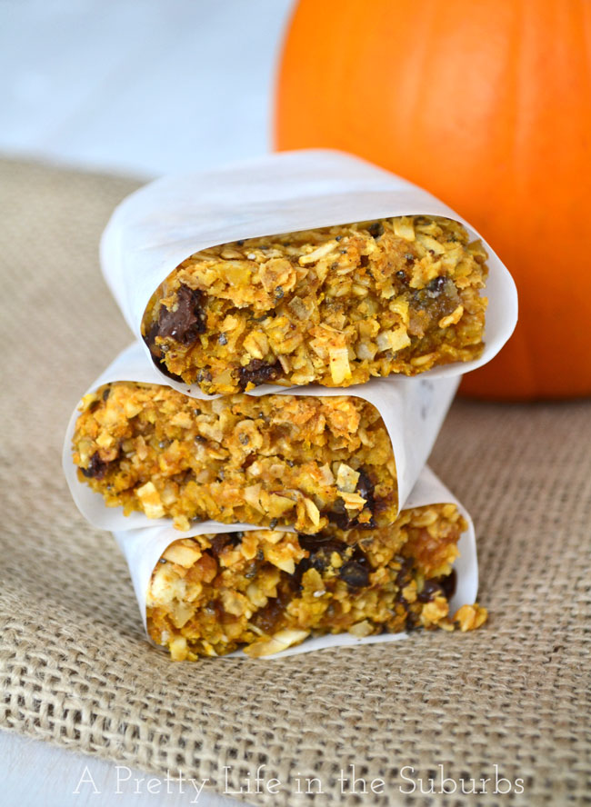 Pumpkin-Spice-Granola-Bars-A-Pretty-Life