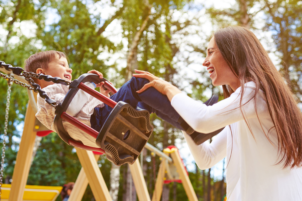 Family at the Playground