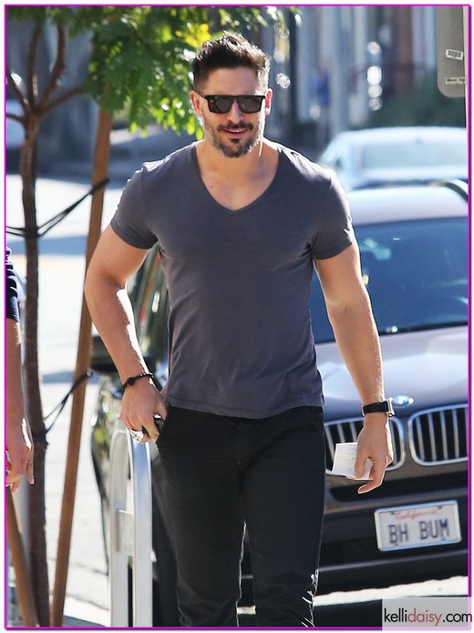 51272351 'Sabotage' actor Joe Manganiello spotted out and about with a friend on November 25, 2013 in West Hollywood, California. FameFlynet, Inc - Beverly Hills, CA, USA - +1 (818) 307-4813