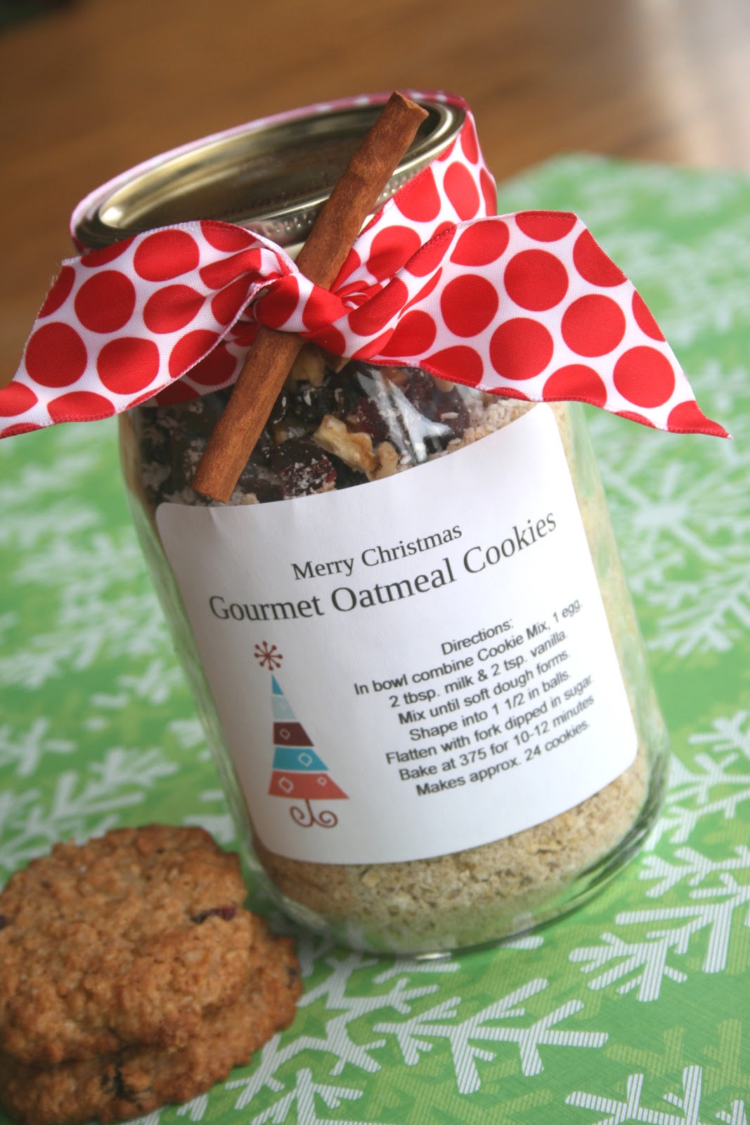 Gourmet Oatmeal Cookies In A Jar SavvyMom