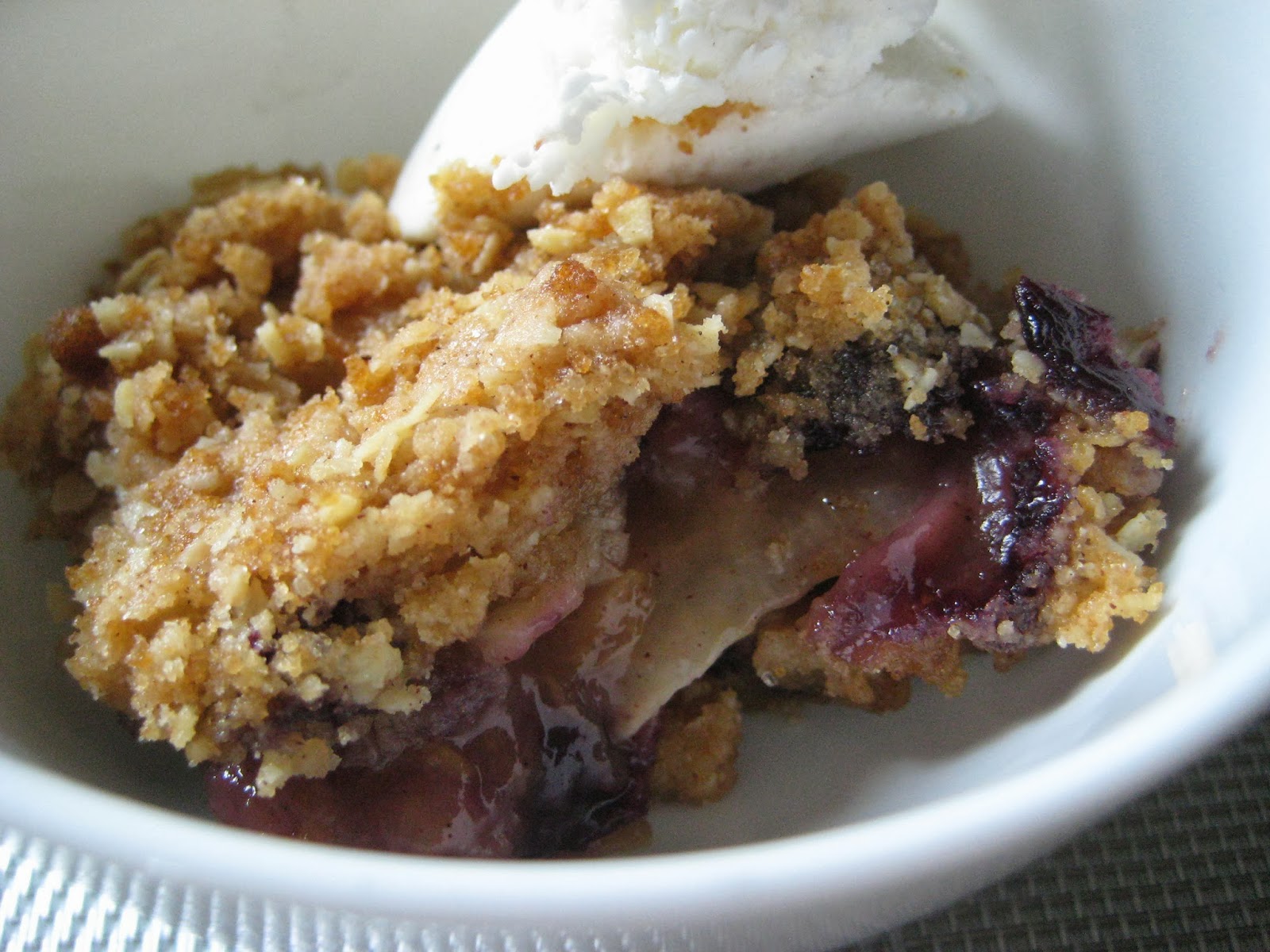 Peach Pear Blueberry Cobbler SavvyMom