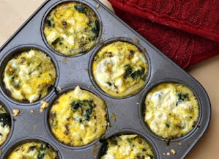 SpinachFrittatas SpinachFrittatas