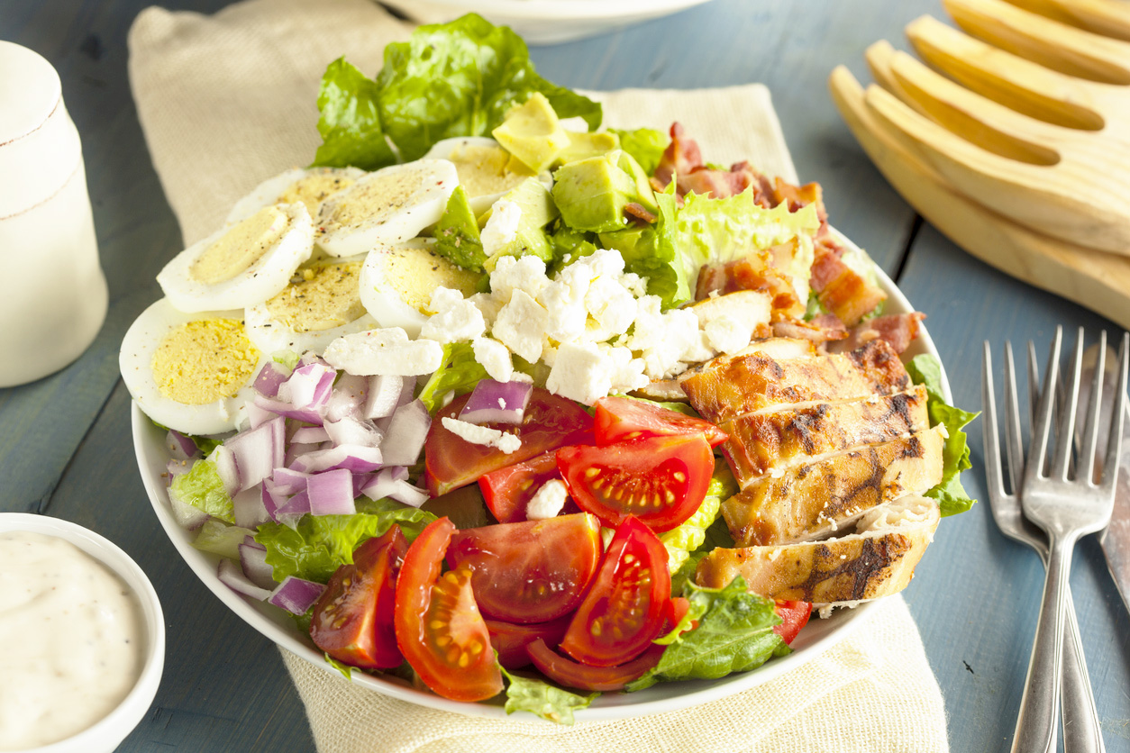 Rotisserie Chicken Cobb Salad - SavvyMom