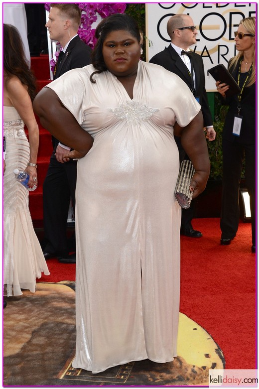 51304064 Celebrities arriving at the 71st Annual Golden Globe Awards at the Beverly Hilton Hotel in Beverly Hills, California on January 12, 2014. Celebrities arriving at the 71st Annual Golden Globe Awards at the Beverly Hilton Hotel in Beverly Hills, California on January 12, 2014.
Pictured: Gabourey Sidibe FameFlynet, Inc - Beverly Hills, CA, USA - +1 (818) 307-4813 RESTRICTIONS APPLY: NO GERMANY,NO FRANCE