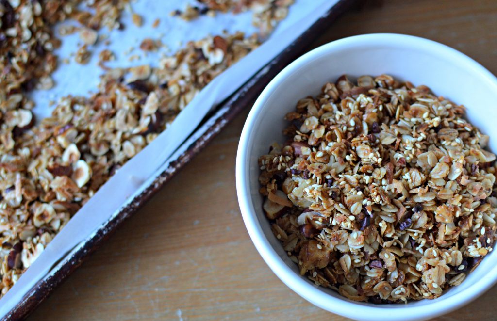 Hazelnut Cacao Nib Granola