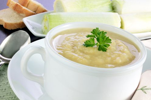cauliflower and parsnip soup