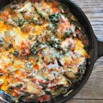 Chicken and Kale Pizza Bake