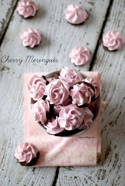 Chocolate-Dipped-Cherry-Meringues-1