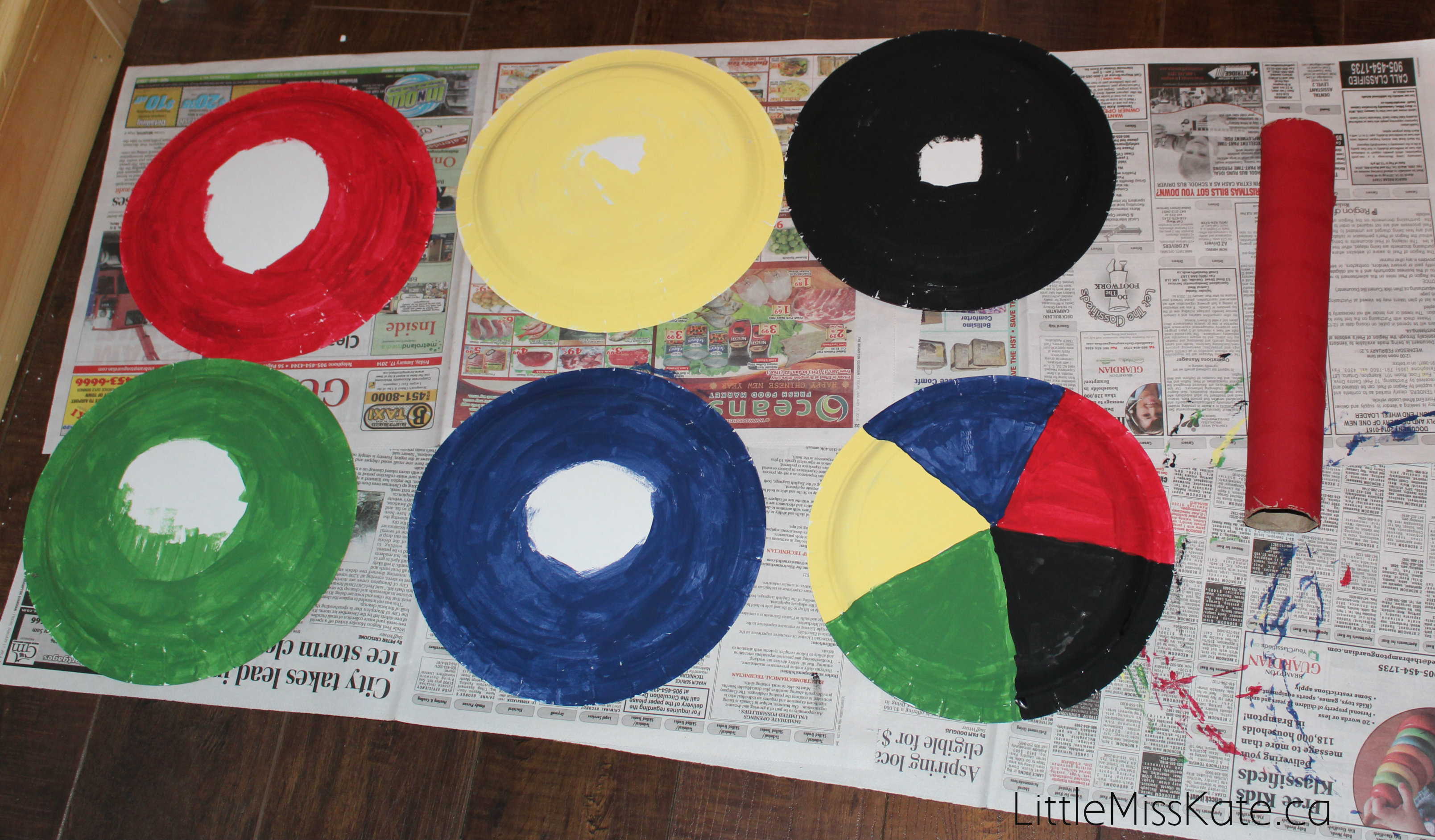 Crafts for Preschoolers Olympic Ring Toss Game SavvyMom