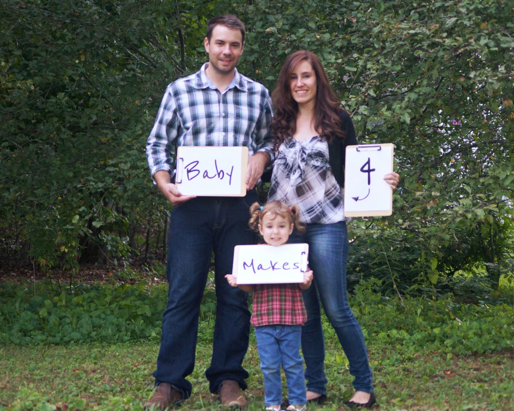 Cute-Family-Pregnancy-Announcement