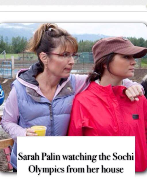 Sarah-Palin-Watching-the-Olympics- Sarah-Palin-Watching-the-Olympics-