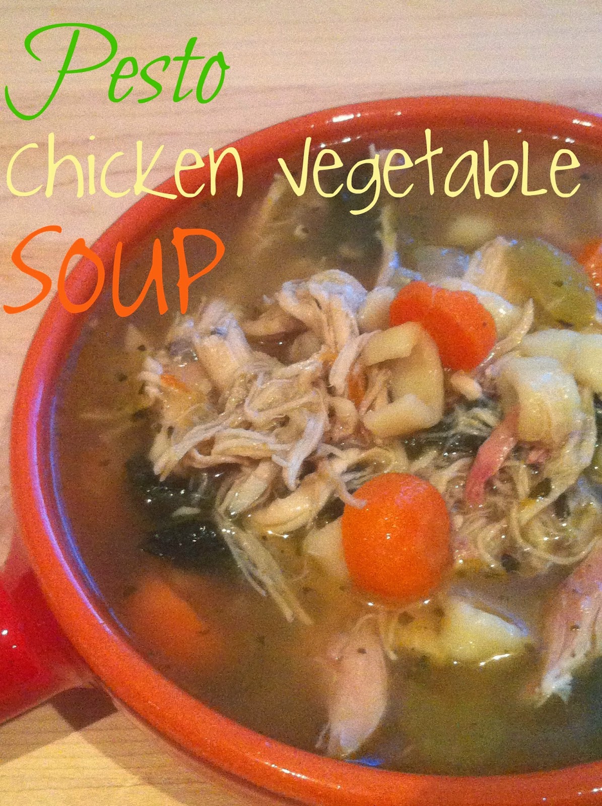Pesto Chicken Vegetable Soup SavvyMom