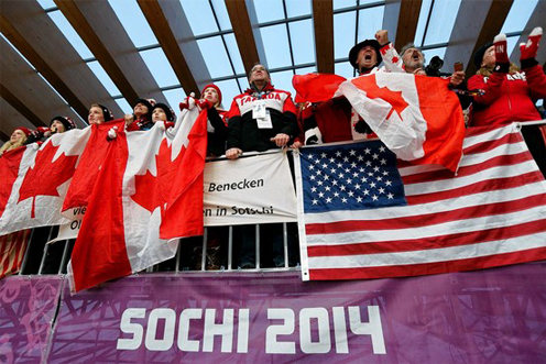 Canadians in Sochi