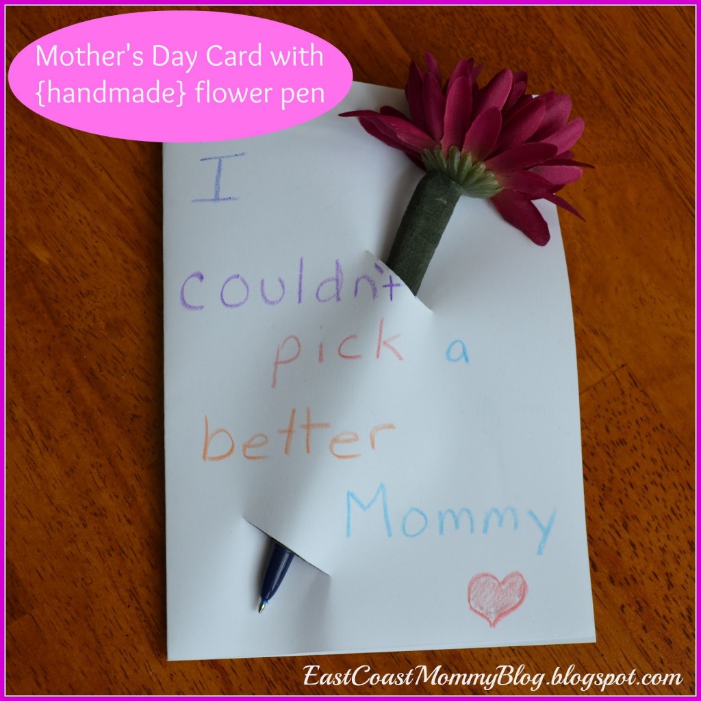 mothersdaycardwithflowerpen