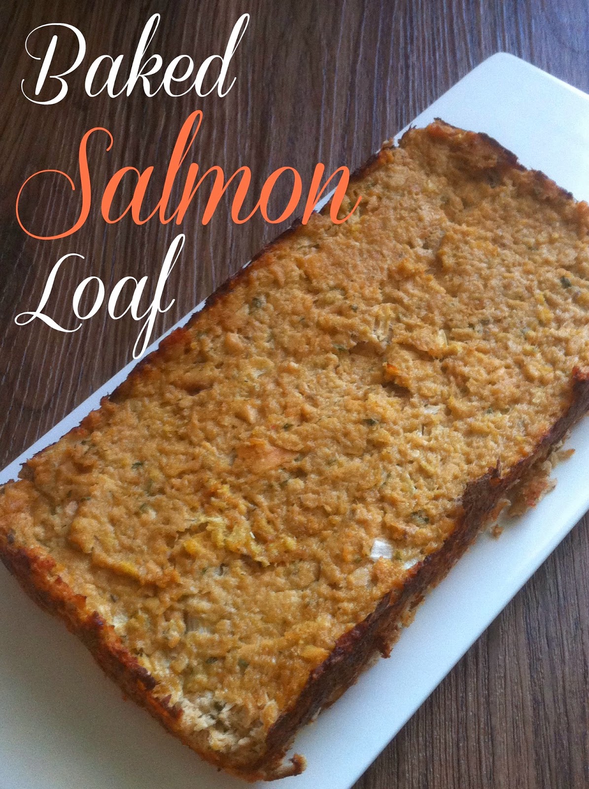 Meatless Monday Baked Salmon Loaf SavvyMom