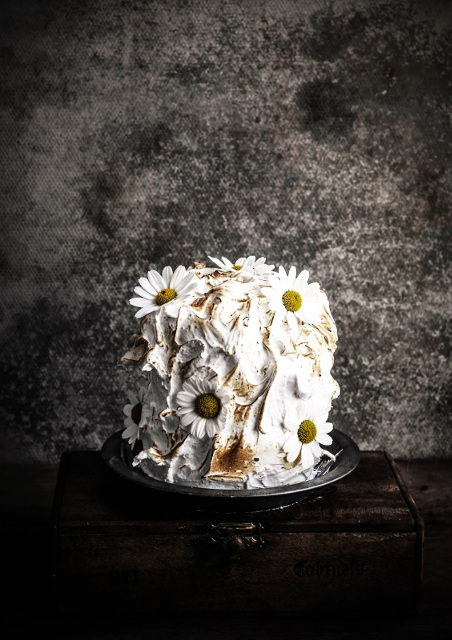 Chamomile-honey-lemon-baked-alaska