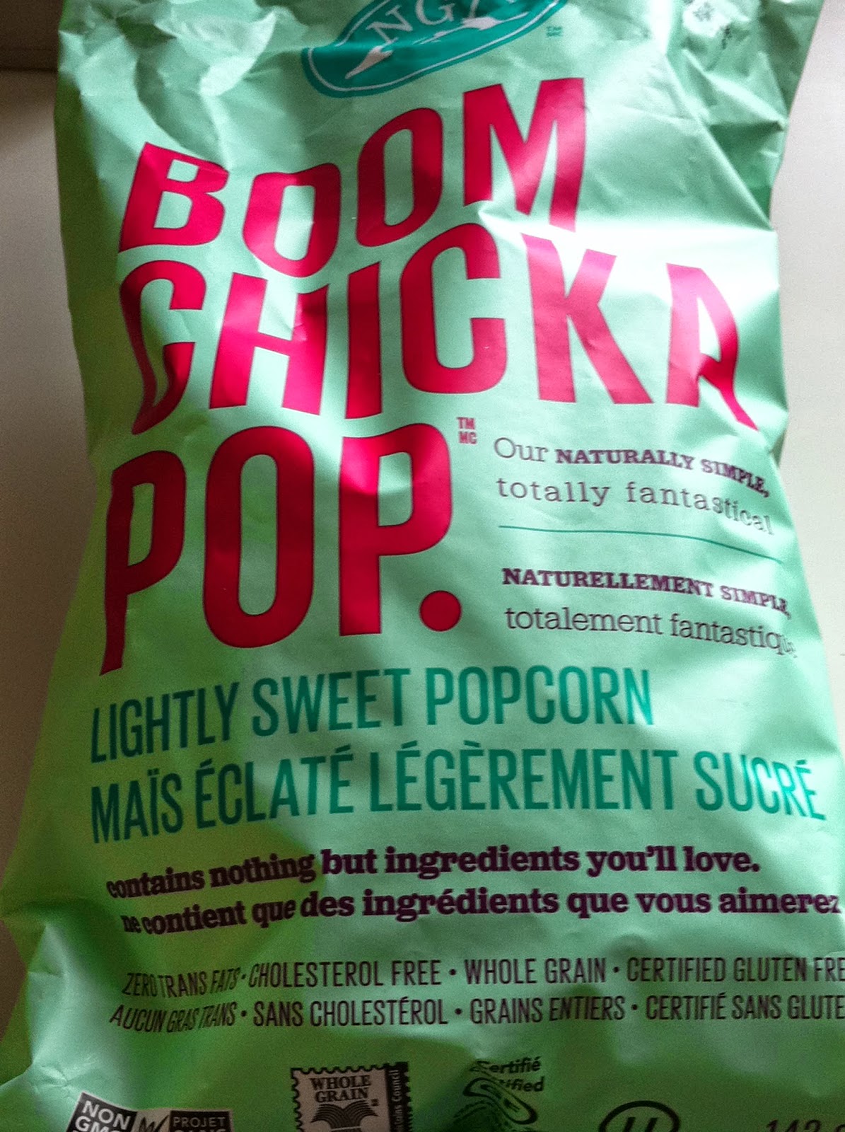 Healthy Food Find Boom Chicka Pop Slightly Sweet Popcorn SavvyMom