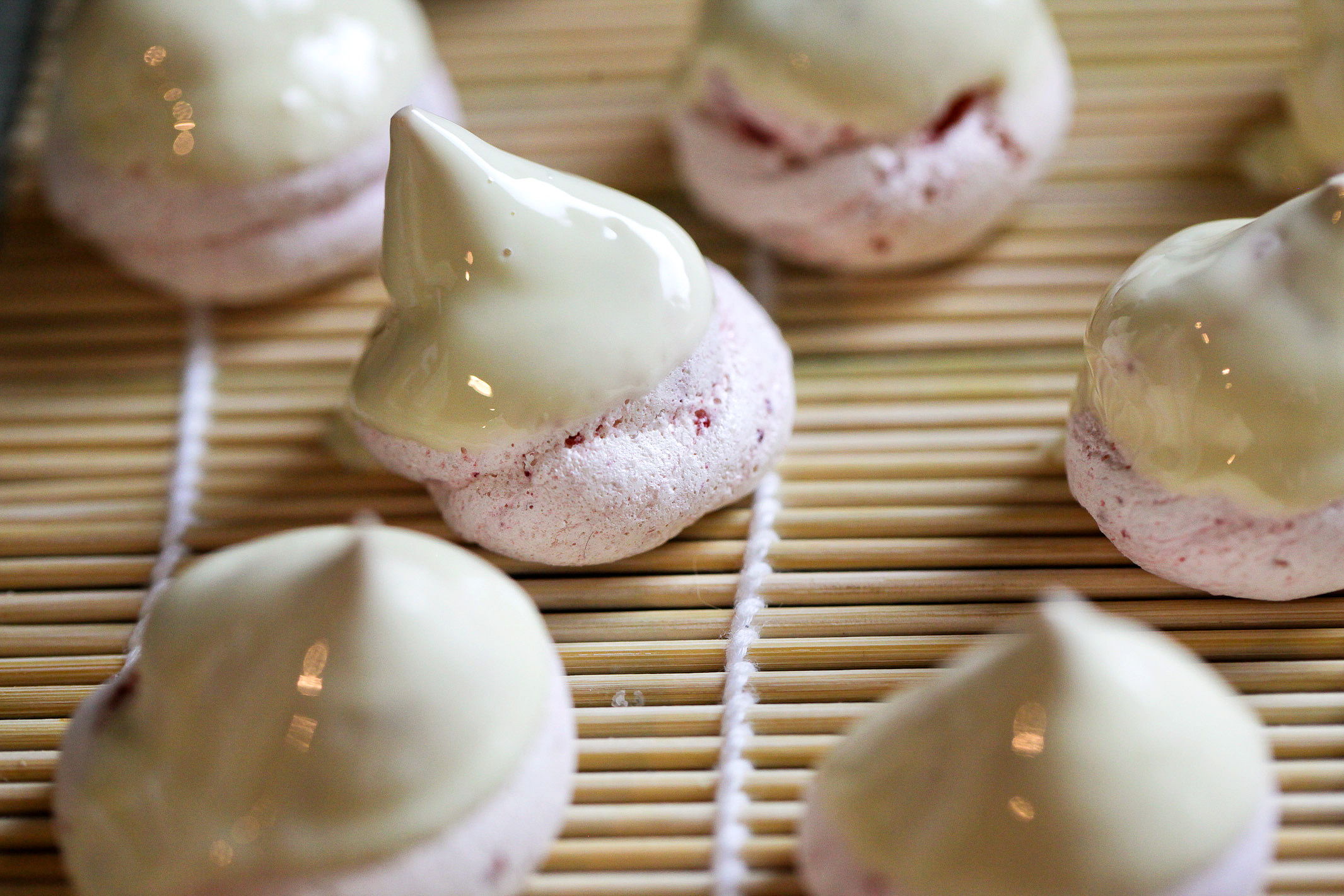 Chocolate Dipped Raspberry Meringues SavvyMom