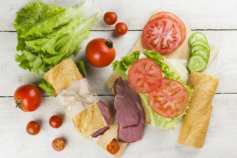 Sandwich Toppings Bar