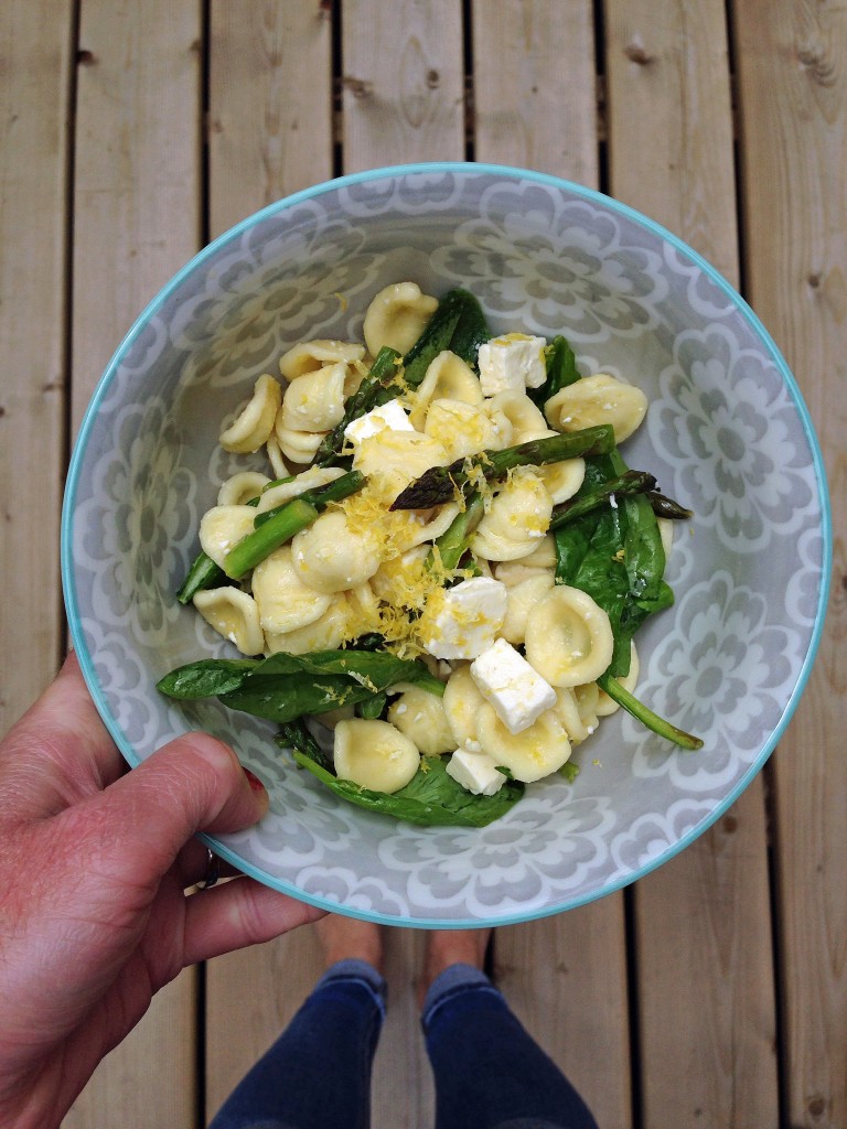 orecchiette_with_lemon_feta_and_baby_spinach