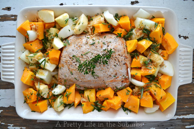 Herb-Roasted-Pork-Butternut-Squash-Apples-A-Pretty-Life2 Herb-Roasted-Pork-Butternut-Squash-Apples-A-Pretty-Life2