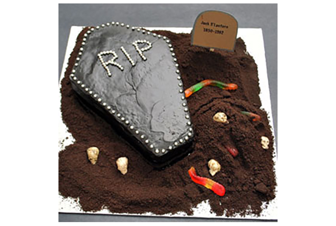 How To Make A Coffin Cake 
