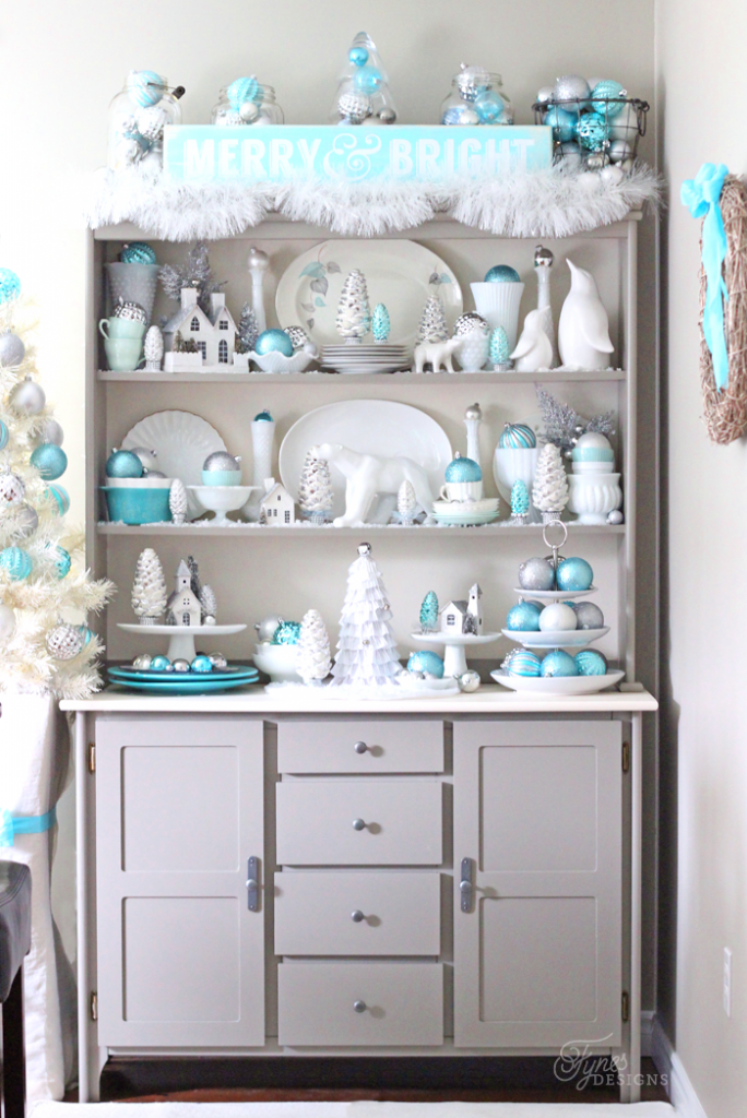 blue-silver-christmas-hutch