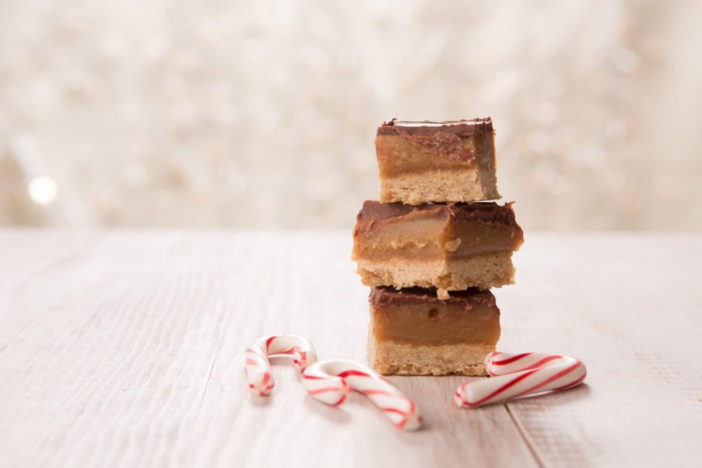 Holiday Cookie Recipes - Salted Caramel Bars
