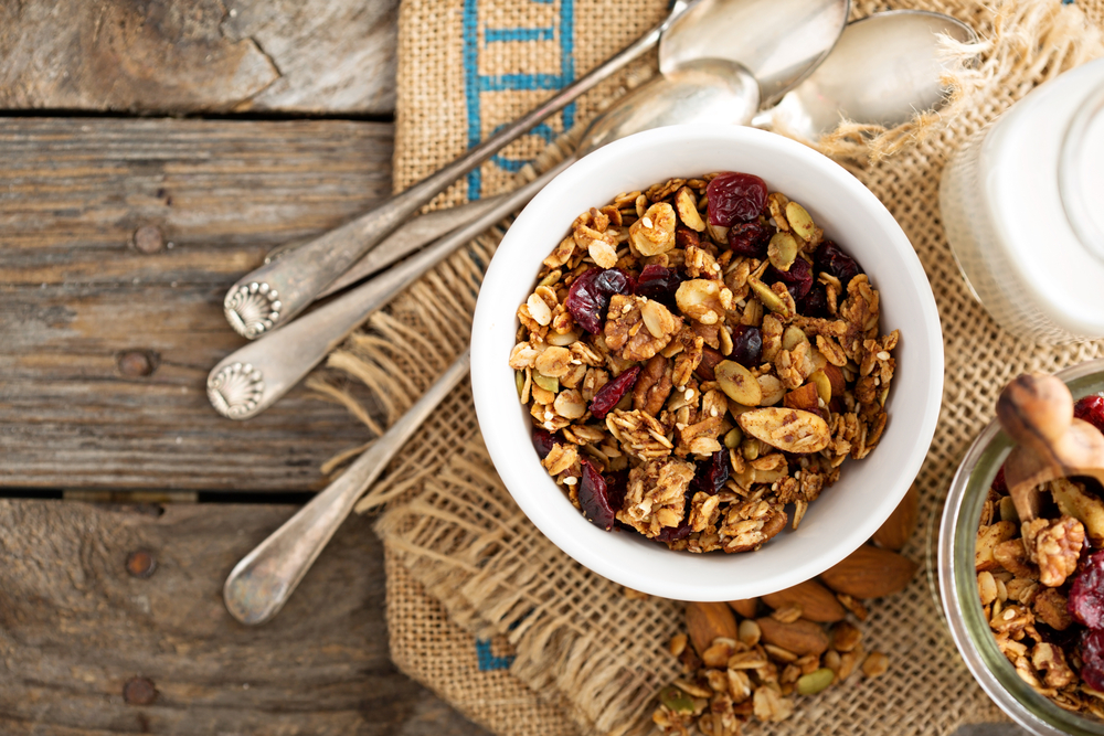 Pumpkin and Cranberry Granola