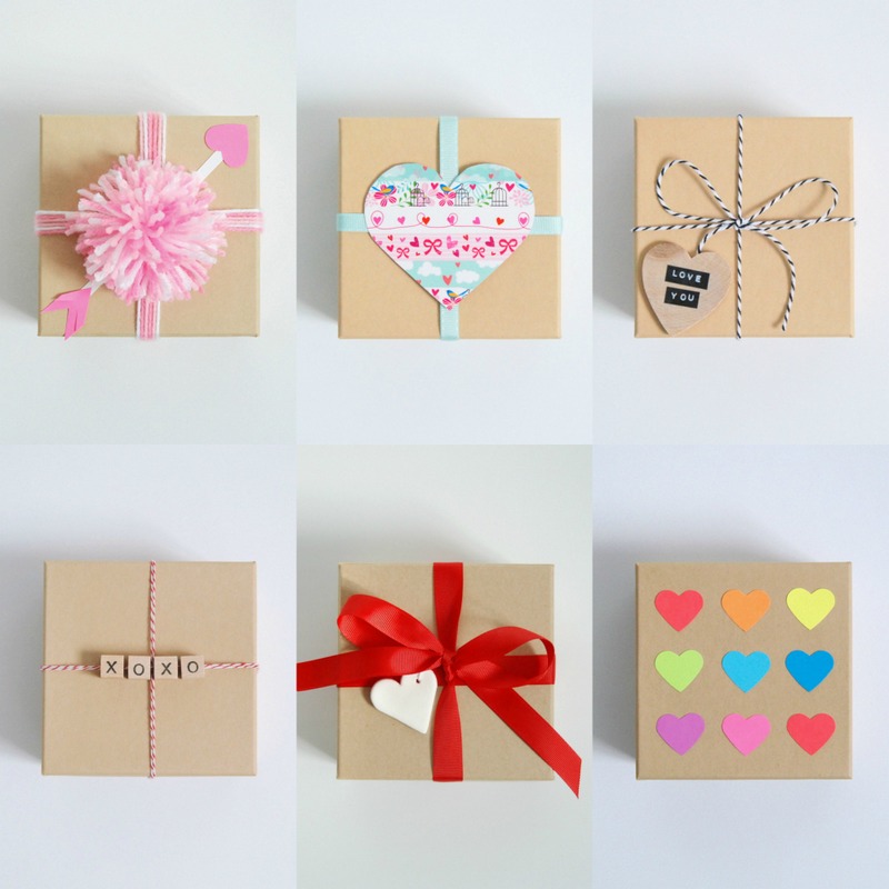Valentines-Day-gift-wrap-ideas-for-a-simple-Kraft-Paper-Box-northstory.ca_