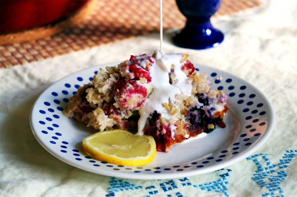 lemon-berry-baked-oatmeal lemon-berry-baked-oatmeal