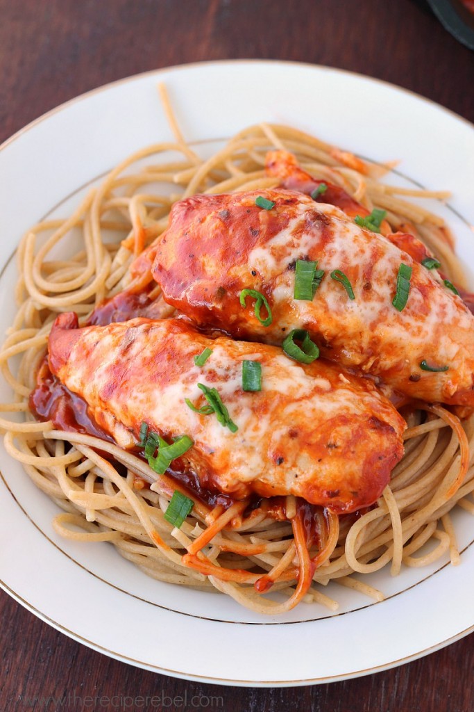 Easy-Skillet-Chicken-Parmesan-www.thereciperebel.com-3 Easy-Skillet-Chicken-Parmesan-www.thereciperebel.com-3