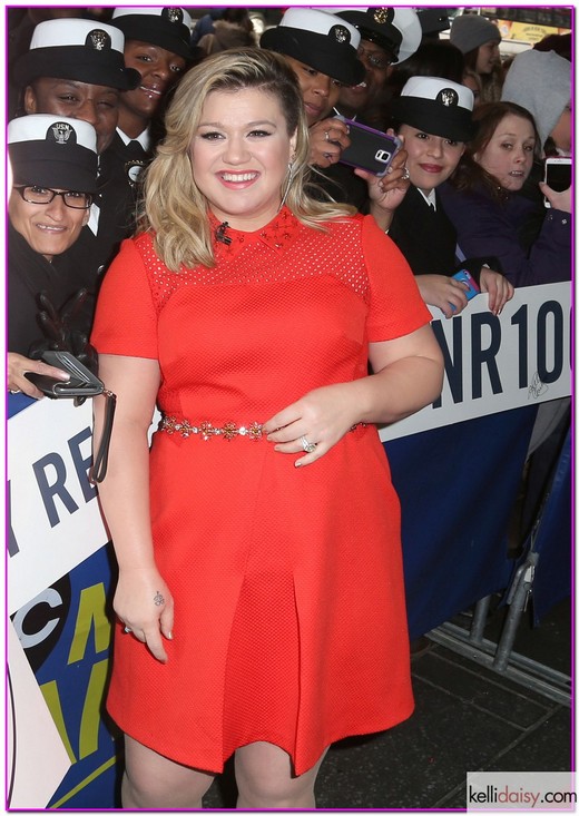 Celebrities Visit "Good Morning America" 51668983 Celebrities visit ABC Studios for an appearance on "Good Morning America" on March 3, 2015 in New York City, New York. Celebrities visit ABC Studios for an appearance on "Good Morning America" on March 3, 2015 in New York City, New York.
Pictured: Kelly Clarkson FameFlynet, Inc - Beverly Hills, CA, USA - +1 (818) 307-4813