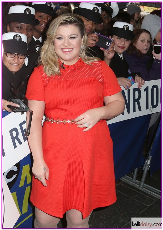 51668983 Celebrities visit ABC Studios for an appearance on "Good Morning America" on March 3, 2015 in New York City, New York. Celebrities visit ABC Studios for an appearance on "Good Morning America" on March 3, 2015 in New York City, New York.
Pictured: Kelly Clarkson FameFlynet, Inc - Beverly Hills, CA, USA - +1 (818) 307-4813