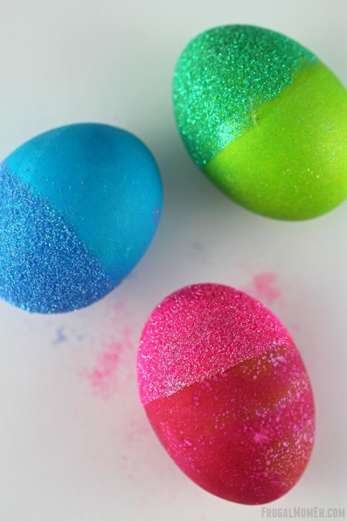 Glitter-Dipped-Eggs Glitter-Dipped-Eggs
