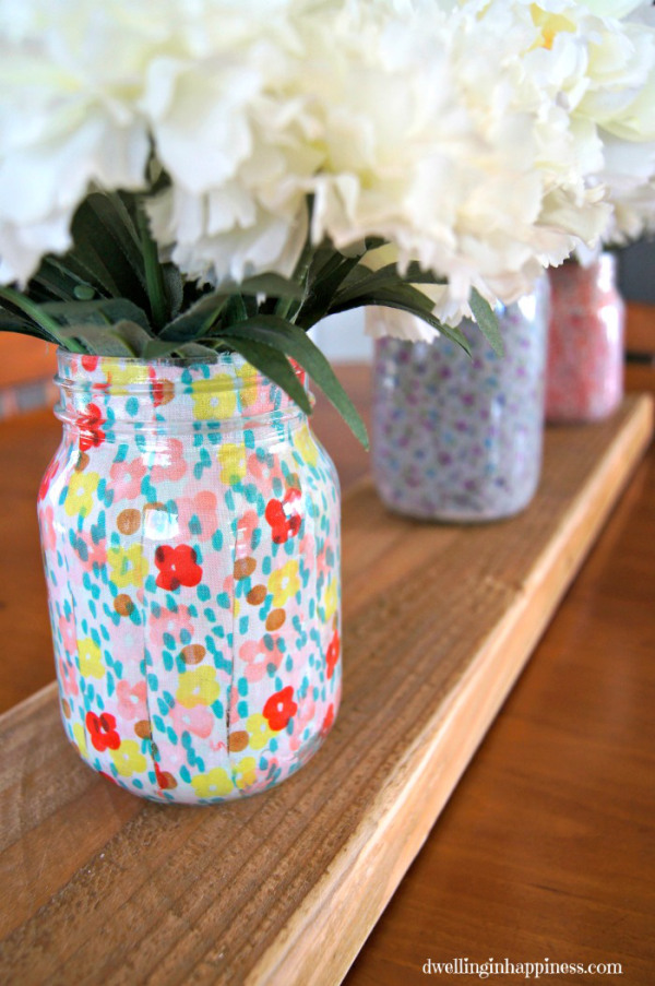 Mason-Jar-Fabric-Vases