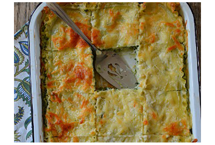 Spinach and Ricotta Lasagna Spinach and Ricotta Lasagna