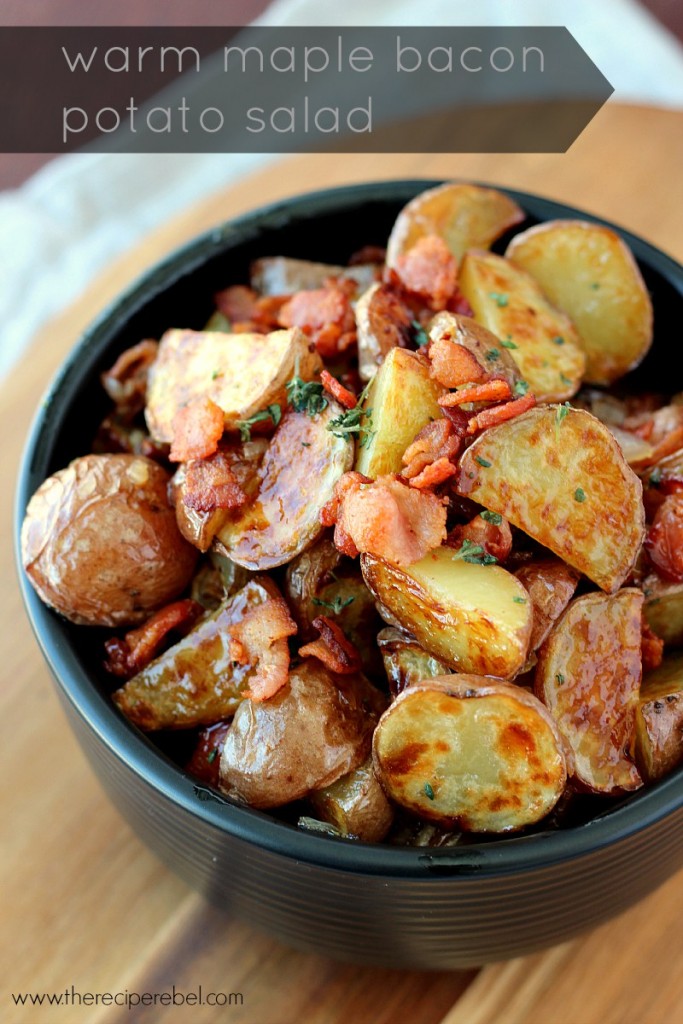 Warm-Maple-Bacon-Potato-Salad-www.thereciperebel.com-title Warm-Maple-Bacon-Potato-Salad-www.thereciperebel.com-title
