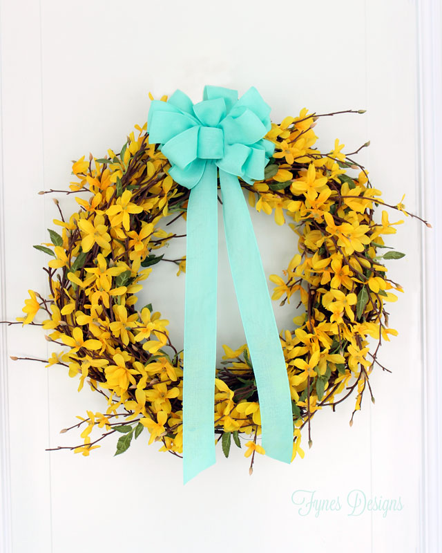 forthcia-wreath