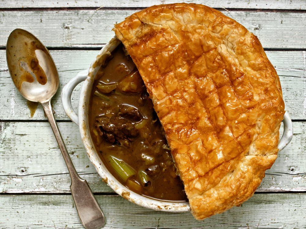 Guinness and Beef Pot Pie