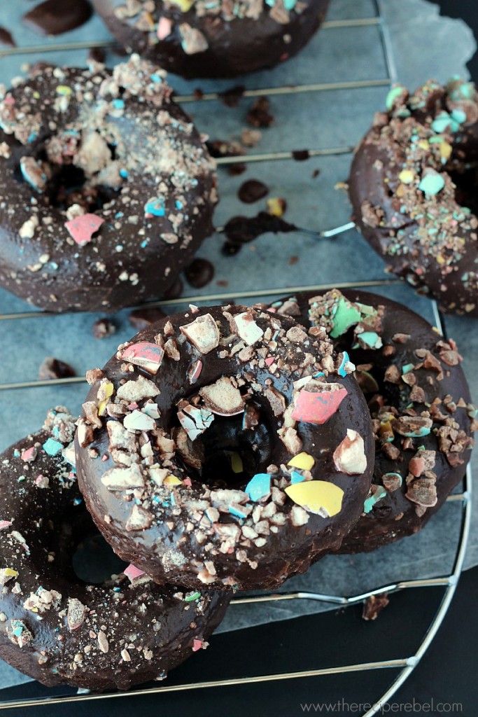 Chocolate-Easter-Candy-Doughnuts-www.thereciperebel.com-4