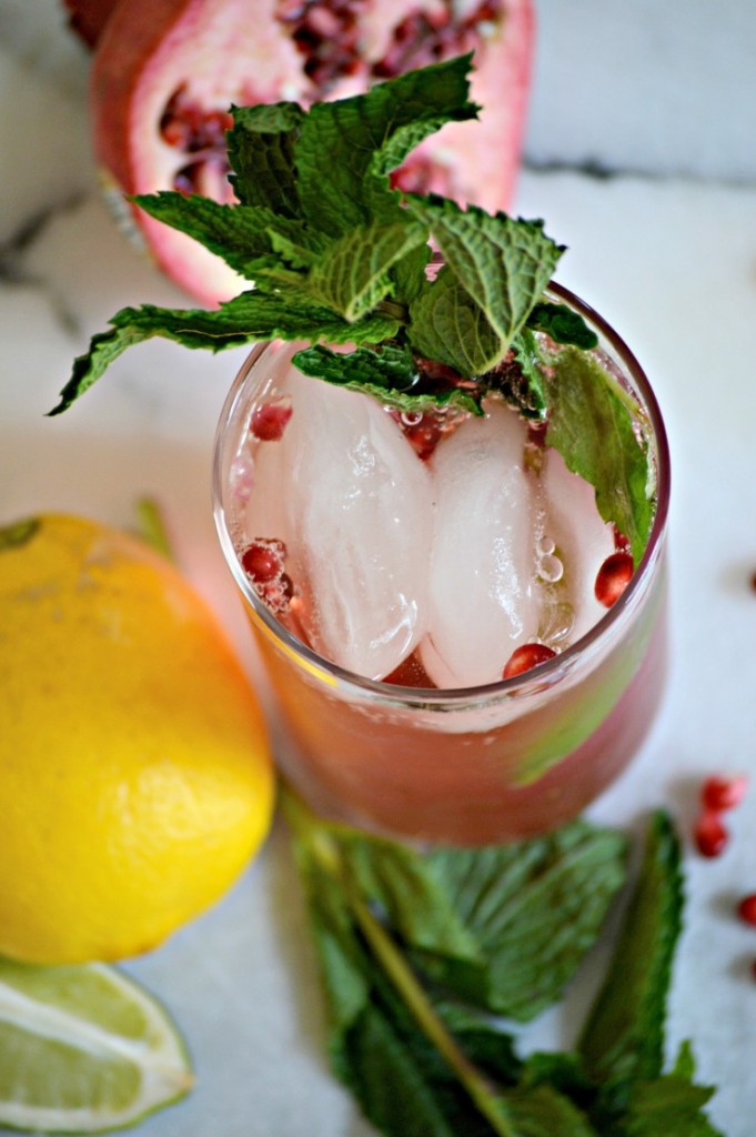 Pomegranate-Mojito-Mocktail