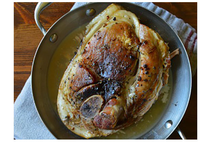 Roasting a whole pork shoulder takes time, but it's worth the wait. It yields a generous portion of meat that can be served up in so many ways. Turn one simple roast into three different meals by changing up the sauces and sides.
<br><a href="http://www.savvymom.ca/recipe/roasted-pork-shoulder/"target="_blank">Click for recipe</a>.