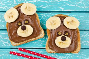 Toast toppings for toddler