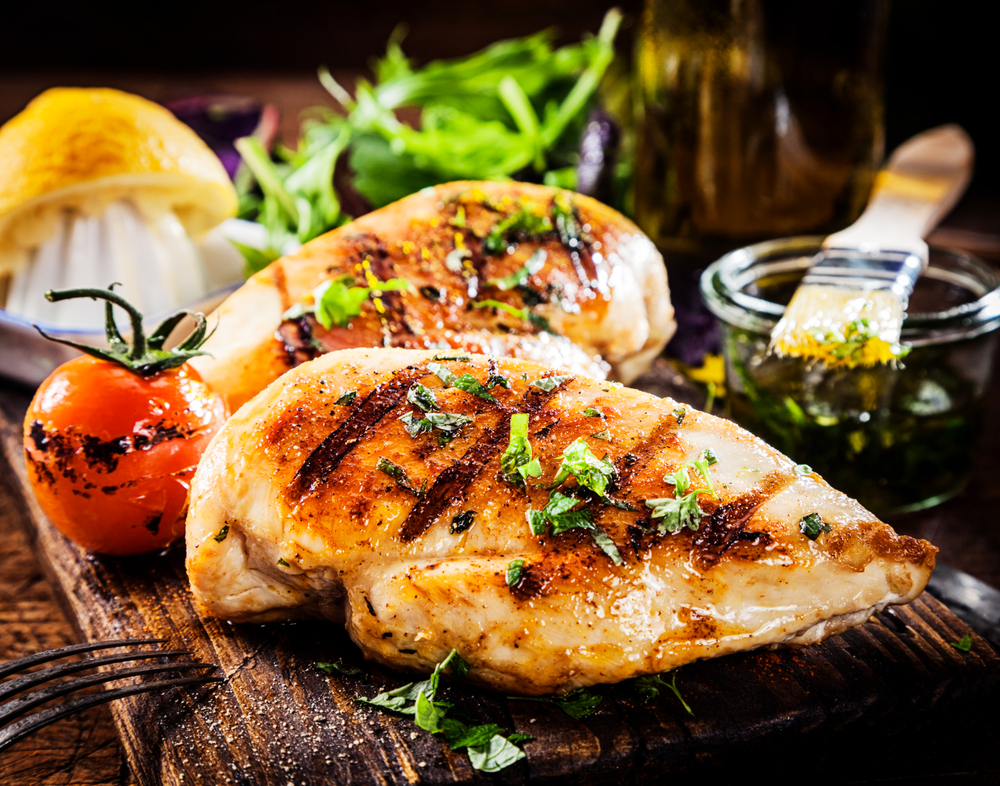 Marinated Grilled Chicken Breasts